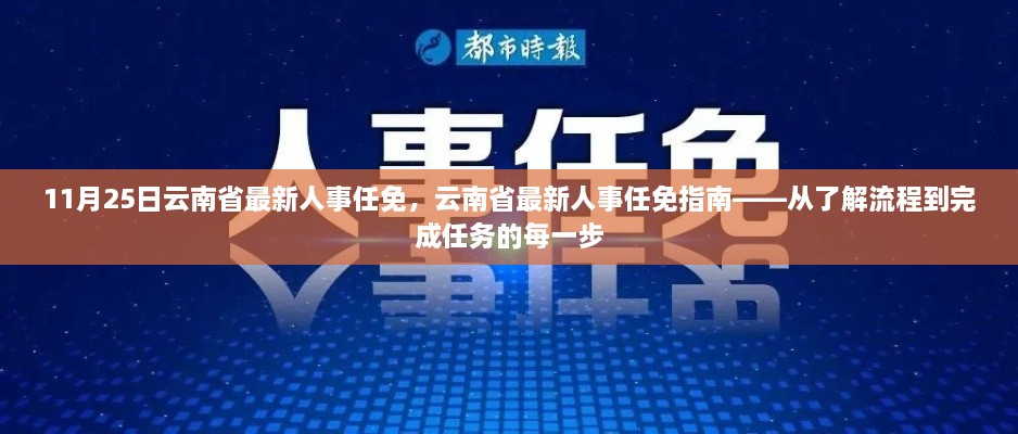 云南省最新人事任免详解，从流程指南到任务完成每一步的指引