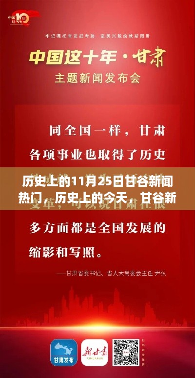 历史上的今天甘谷新闻鼓舞人心，塑造自信与成就之路