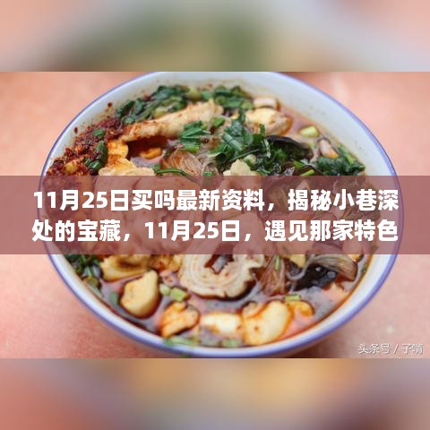 揭秘小巷深处宝藏，特色小店新鲜资讯，11月25日购物指南