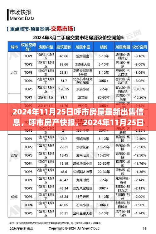 呼市房屋最新出售信息快报，2024年11月25日理想家园房源一览