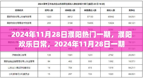 2024年11月28日濮阳热门日常，欢乐生活的瞬间