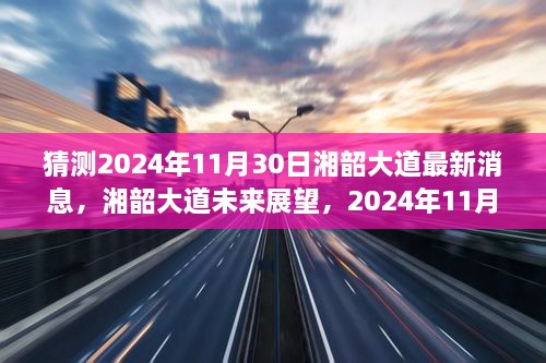 湘韶大道最新进展与未来展望，2024年11月30日的消息及影响分析