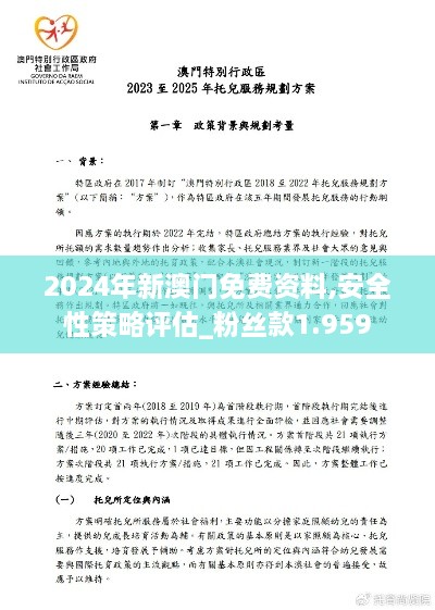 2024年新澳门免费资料,安全性策略评估_粉丝款1.959