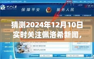 佩洛希新闻聚焦，预测并跟踪佩洛希在特定日期的动态指南（以2024年12月10日为例）