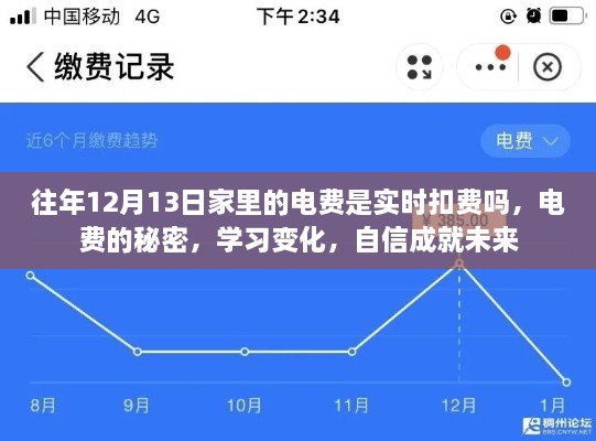 揭秘电费实时扣费机制，学习变化与自信塑造未来之路