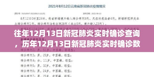 多维视角下的解读与反思，历年十二月十三日新冠肺炎实时确诊数据及其启示。