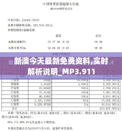 新澳今天最新免费资料,实时解析说明_MP3.911