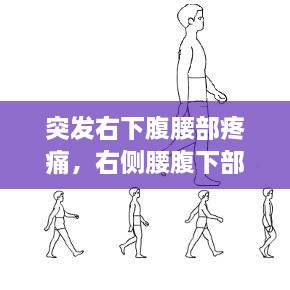 突发右下腹腰部疼痛，右侧腰腹下部突然疼 