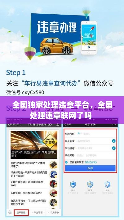 全国独家处理违章平台，全国处理违章联网了吗 