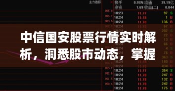 中信国安股票行情实时解析，洞悉股市动态，掌握投资先机