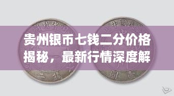 贵州银币七钱二分价格揭秘，最新行情深度解析