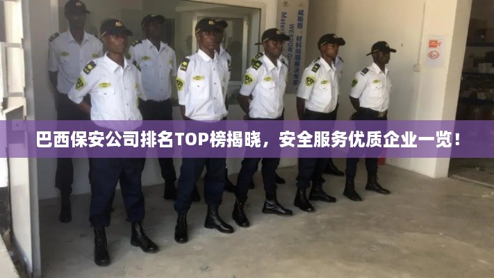 巴西保安公司排名TOP榜揭晓，安全服务优质企业一览！