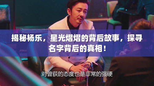 揭秘杨乐，星光熠熠的背后故事，探寻名字背后的真相！