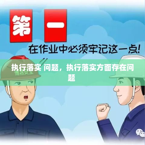 执行落实 问题，执行落实方面存在问题 