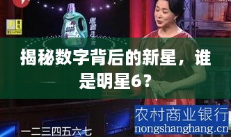 揭秘数字背后的新星，谁是明星6？